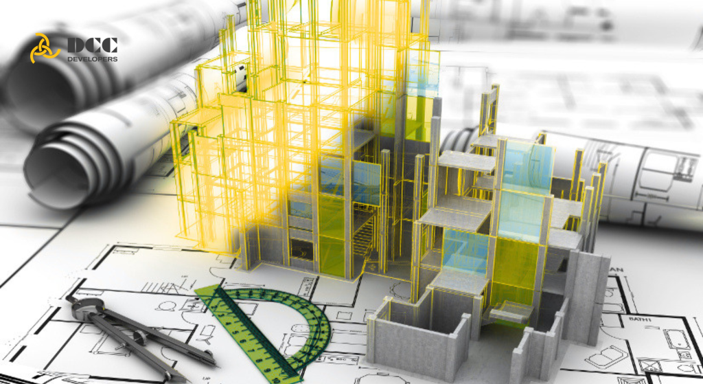 Architects using Building Information Modeling BIM for sustainable project planning