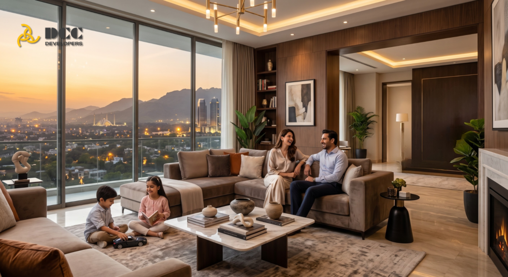 Luxury branded apartments in Pakistan offering world-class living and concierge services